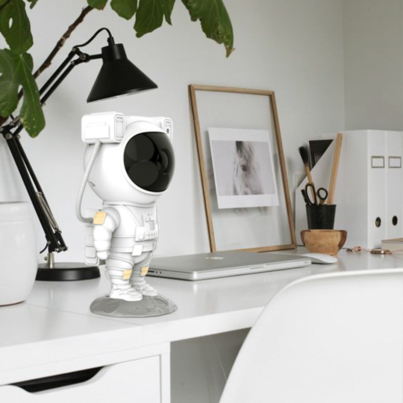 Astronaut Night Light - Galaxy & Stars Projector Lamp with Remote Control