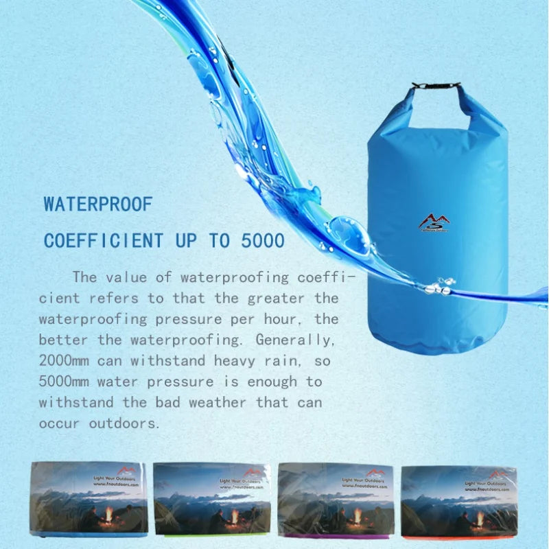 Waterproof Dry Bag for Outdoor Adventures - Best Fluro Waterproof Sacks