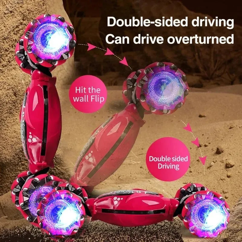 Gesture Controlled 4WD RC Drift Car With Music LED Lights