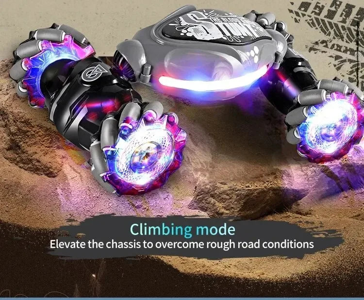 Gesture Controlled 4WD RC Drift Car With Music LED Lights