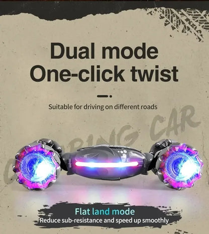 Gesture Controlled 4WD RC Drift Car With Music LED Lights