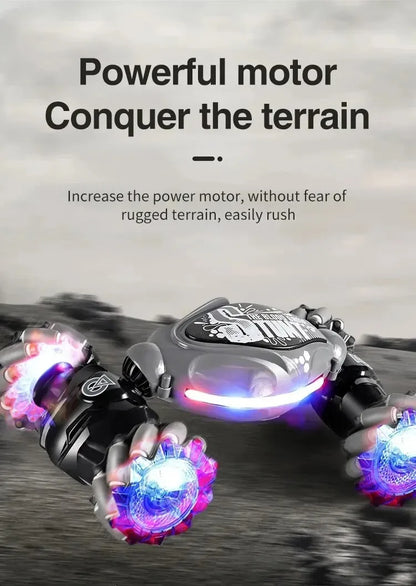Gesture Controlled 4WD RC Drift Car With Music LED Lights