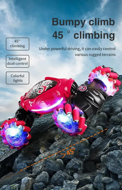 Gesture Controlled 4WD RC Drift Car With Music LED Lights