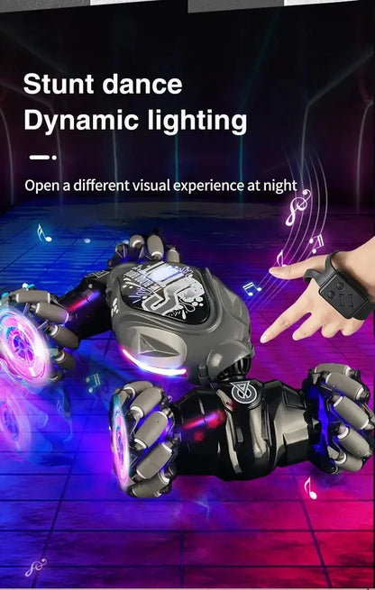 Gesture Controlled 4WD RC Drift Car With Music LED Lights