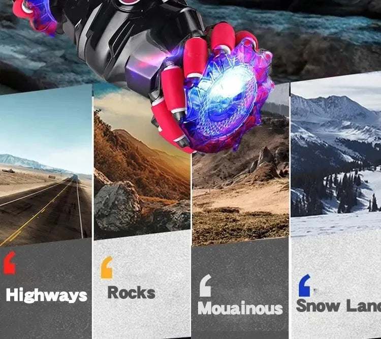 Gesture Controlled 4WD RC Drift Car With Music LED Lights