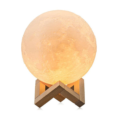 LED Moon Lamp - Rechargeable 16 Colour Chaning Night Light