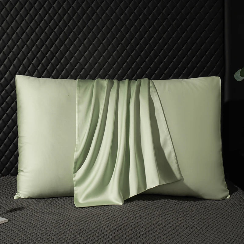 Pure 100% Natural Mulberry Silk Pillowcases - Bedding Beauty Essential for Skin and Hair