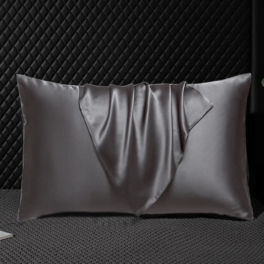 Pure 100% Natural Mulberry Silk Pillowcases - Bedding Beauty Essential for Skin and Hair