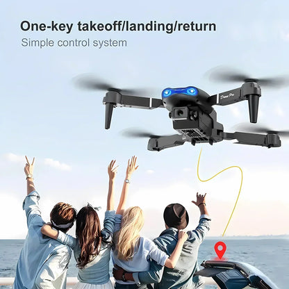 Mini Pro Drone - Dual HD 4k Cameras + Storage Case & Free Landing Mat