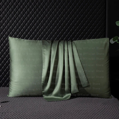 Pure 100% Natural Mulberry Silk Pillowcases - Bedding Beauty Essential for Skin and Hair