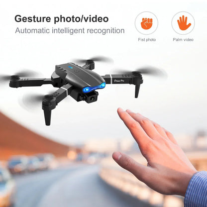 Mini Pro Drone - Dual HD 4k Cameras + Storage Case & Free Landing Mat