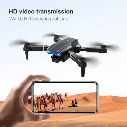 Mini Pro Drone - Dual HD 4k Cameras + Storage Case & Free Landing Mat