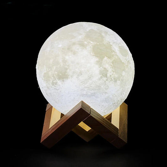 LED Moon Lamp - Rechargeable 16 Colour Chaning Night Light