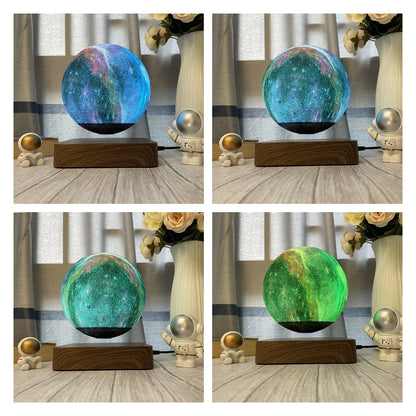 Unique Levitating Galaxy Moon Lamp with Remote Control