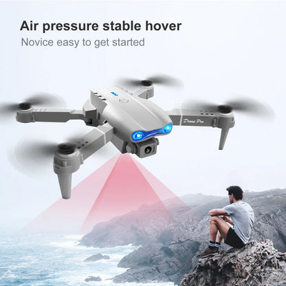 Mini Pro Drone - Dual HD 4k Cameras + Storage Case & Free Landing Mat