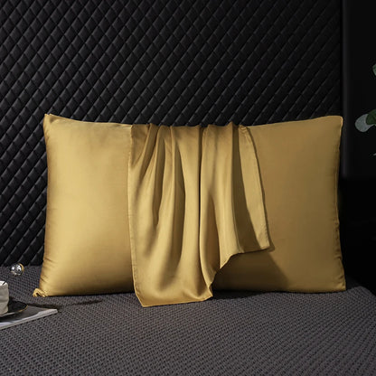 Pure 100% Natural Mulberry Silk Pillowcases - Bedding Beauty Essential for Skin and Hair