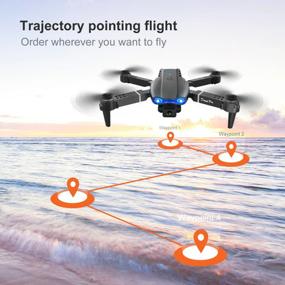 Mini Pro Drone - Dual HD 4k Cameras + Storage Case & Free Landing Mat