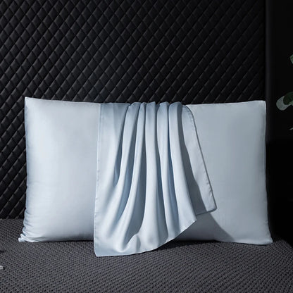 Pure 100% Natural Mulberry Silk Pillowcases - Bedding Beauty Essential for Skin and Hair