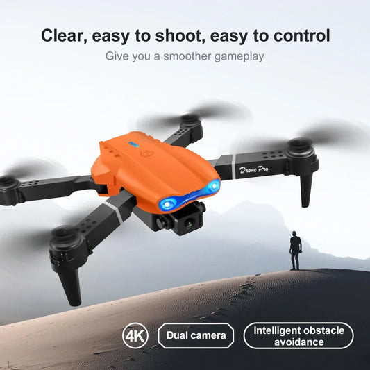Mini Pro Drone - Dual HD 4k Cameras + Storage Case & Free Landing Mat