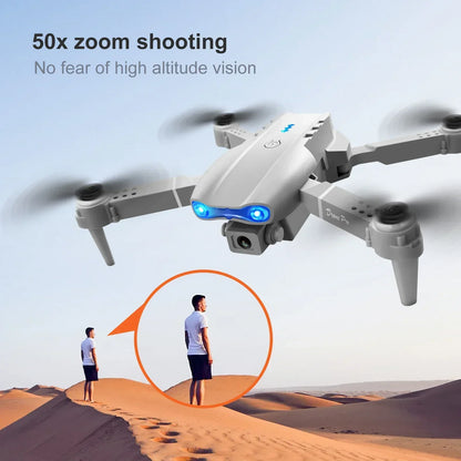 Mini Pro Drone - Dual HD 4k Cameras + Storage Case & Free Landing Mat