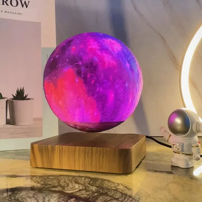 Unique Levitating Galaxy Moon Lamp with Remote Control