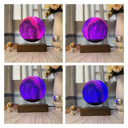 Unique Levitating Galaxy Moon Lamp with Remote Control