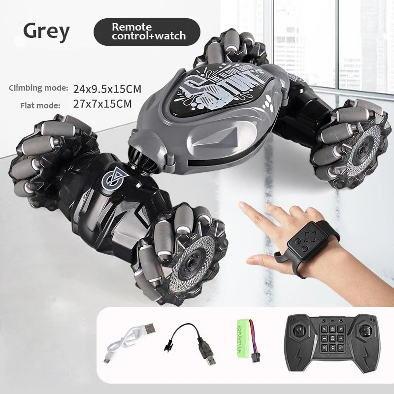 wrist-gesture-RC-drift-car-grey-size-dimensions-package-contents